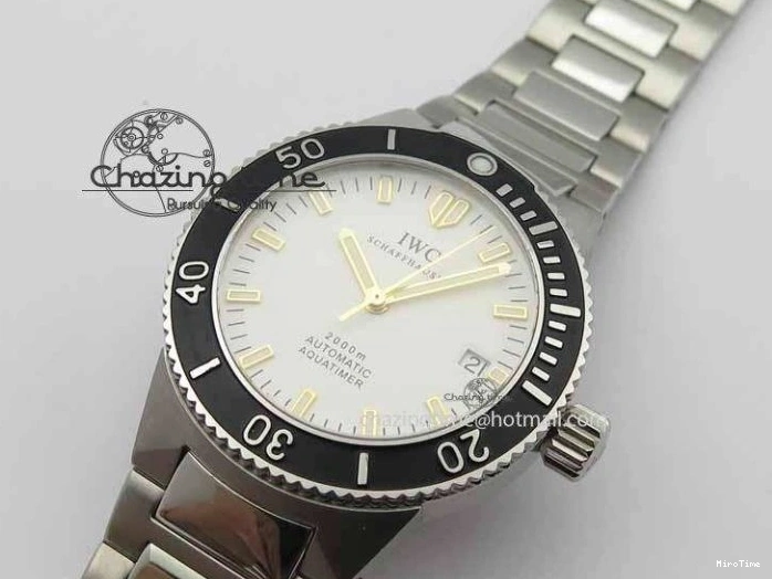 MIROTIME 0226 Aquatimer Automatic SS Noob Best Edition White Dial On SS Bracelet A Lightweight 7251